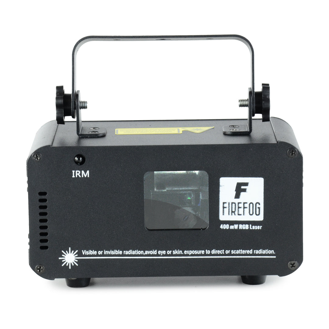 Firefog RGB disco laser 400 mW med DMX och fjärrkontroll