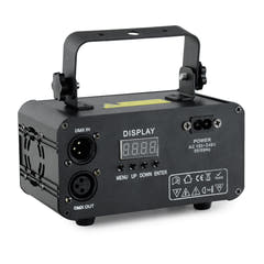 Firefog RGB disco laser 400 mW med DMX och fjärrkontroll