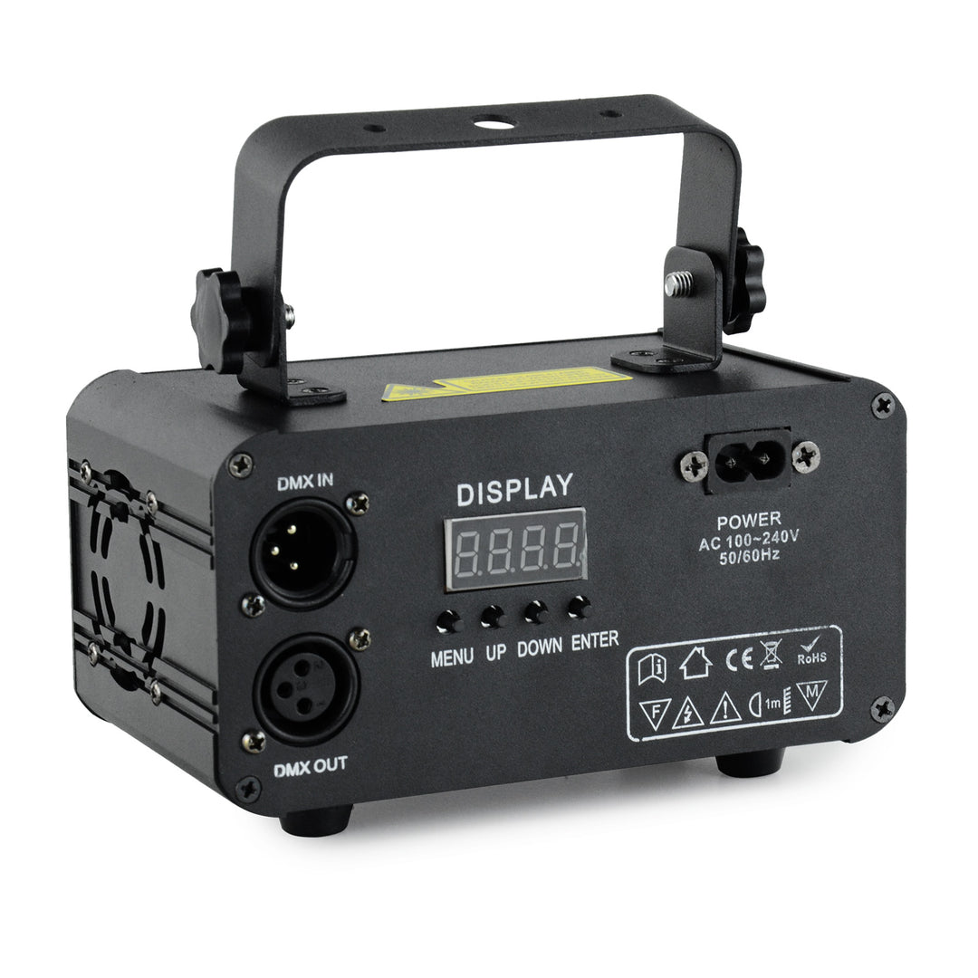 Firefog RGB disco laser 400 mW med DMX och fjärrkontroll