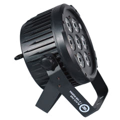 Light4Me Black PAR 7x10W RGBWA