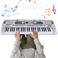 SUPRIMO 824 USB Keyboards med mikrofon, MP3-spelare och notställ