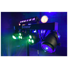 Light4Me T-Bar LED PAR flower Ball laser UV strobe