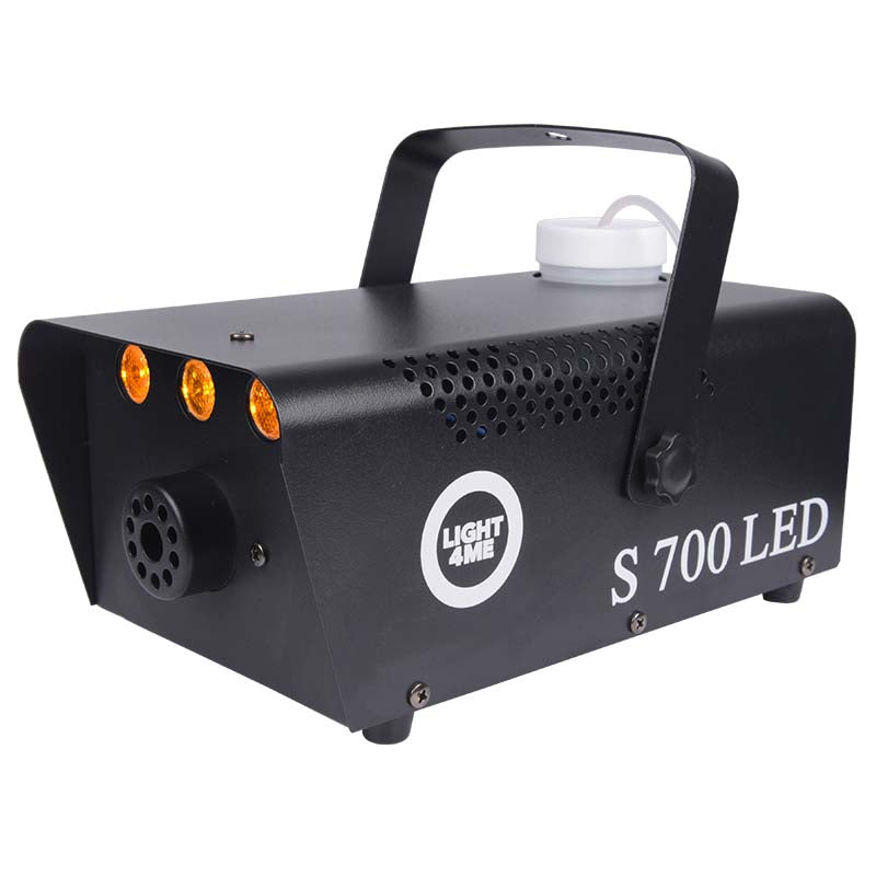 LIGHT4ME S 700W LED rökgenerator effektgenerator fjärrkontroll