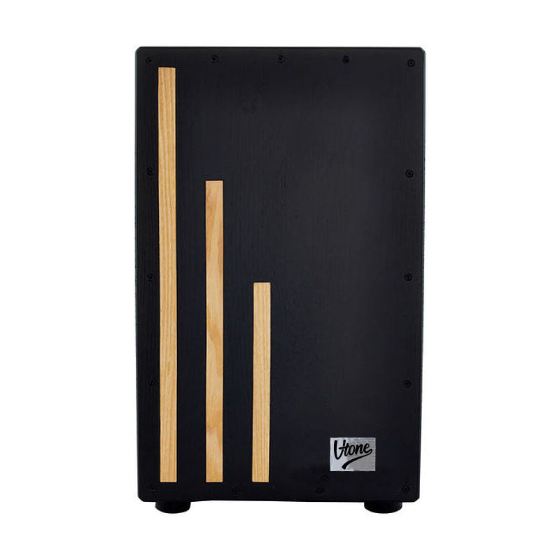 V-TONE Cajon med väska (svart)