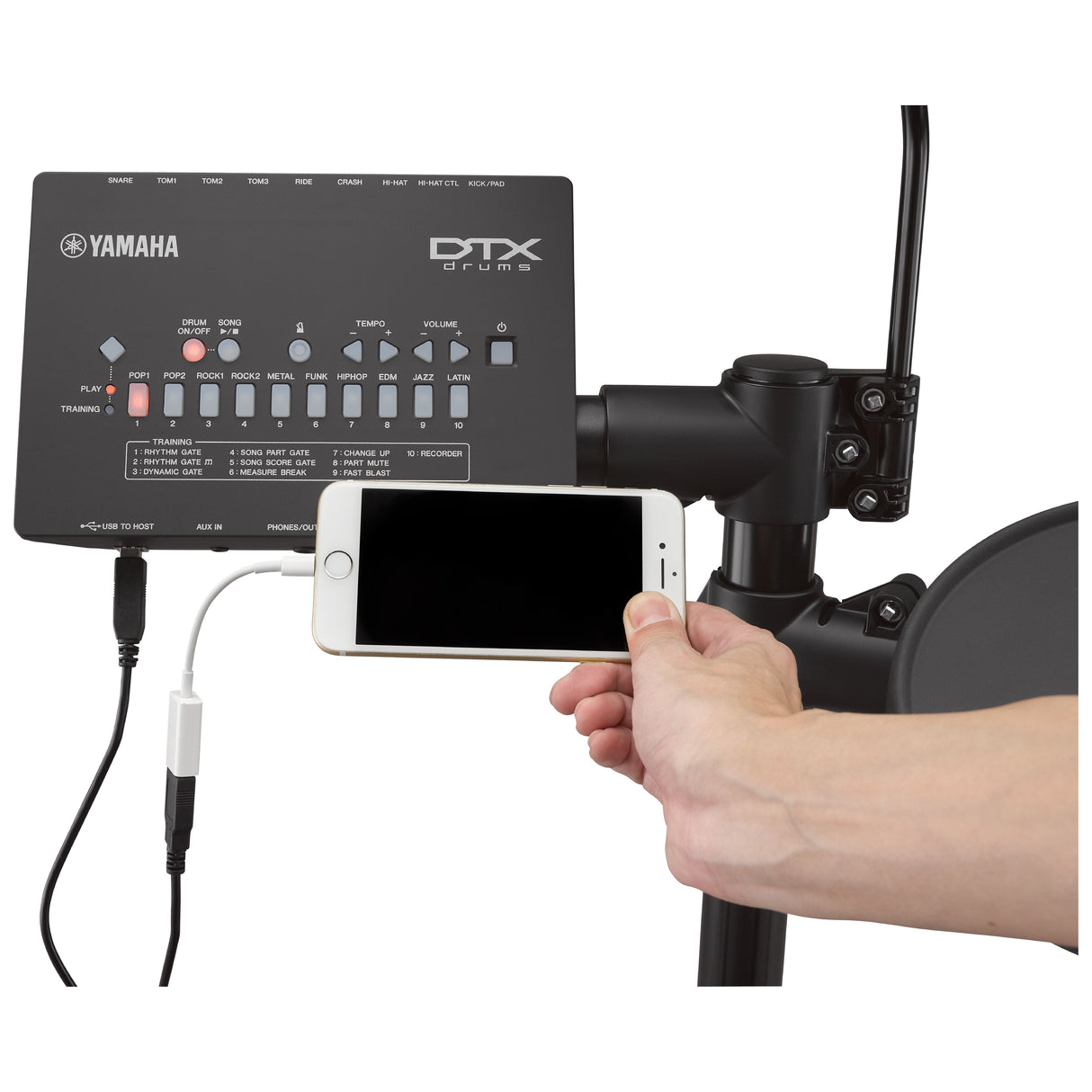 Yamaha DTX402K elektriskt trumset