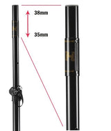 Hercules SS200BB - Högtalarstativ med väska Bundle (45kg, 2,24m)