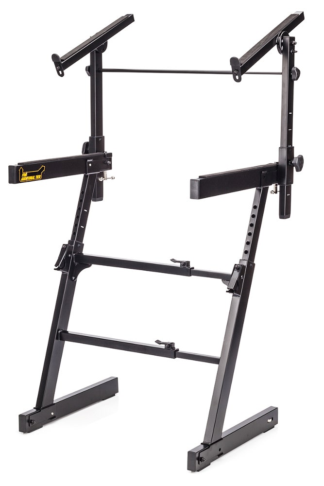 Hercules KS410B Tvånivå-Keysboardsstativ
