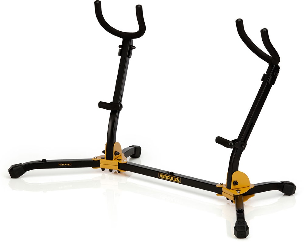 Hercules DS537B Dubbelt saxofonstativ