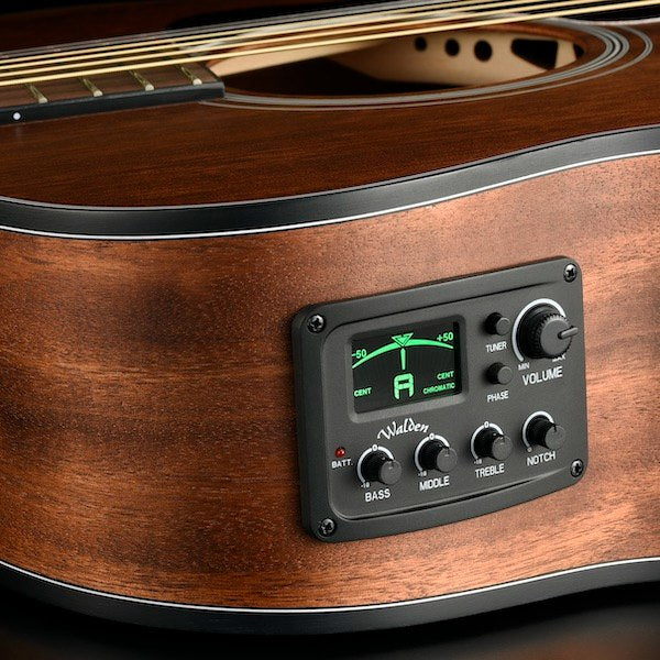 Walden G551EW västerländsk gitarr (naturlig)