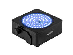 EUROLITE Set med 8x AKKU IP Flat Light SMD bk + Plastic case med trolley