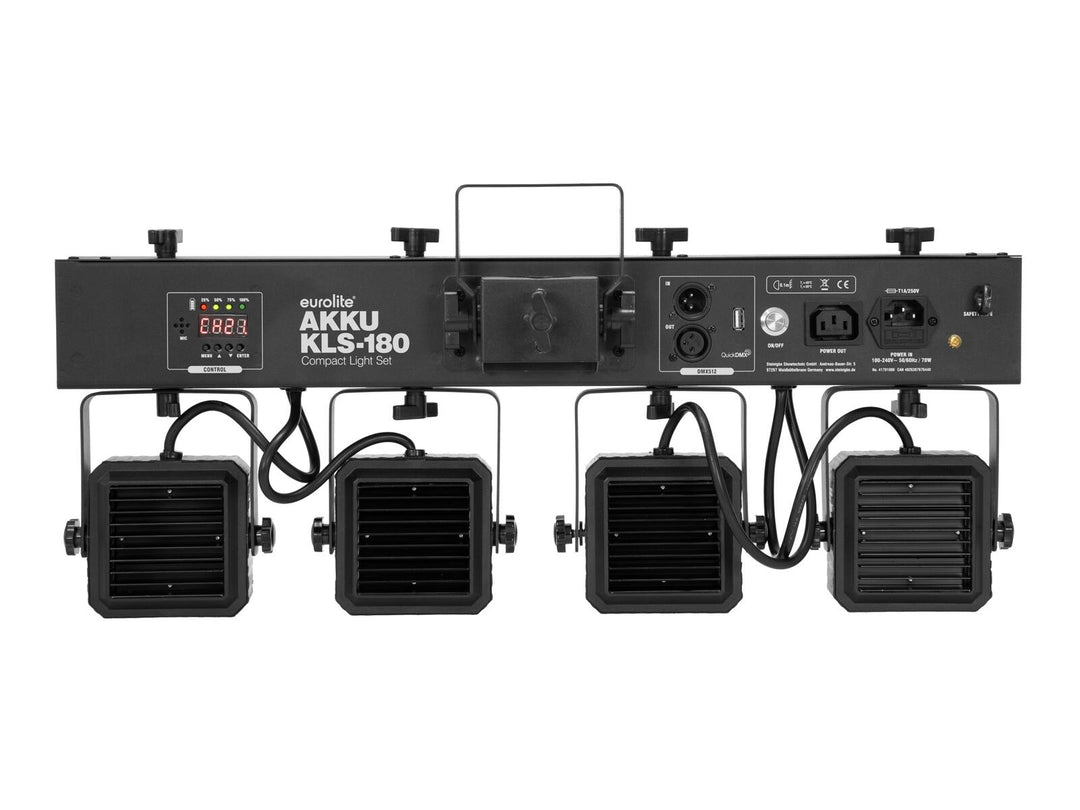 EUROLITE AKKU KLS-180 kompakt Light-set