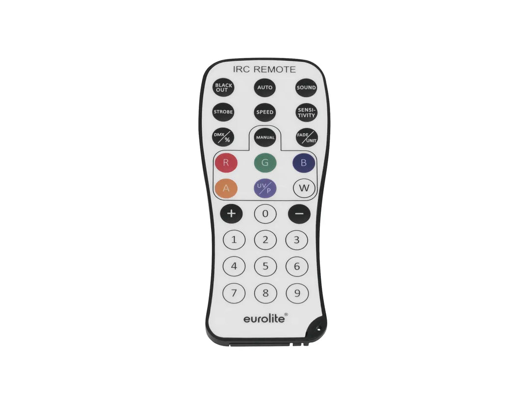 EUROLITE Set LED KLS-180 vit + BS-2 EU högtalarstativ i vit