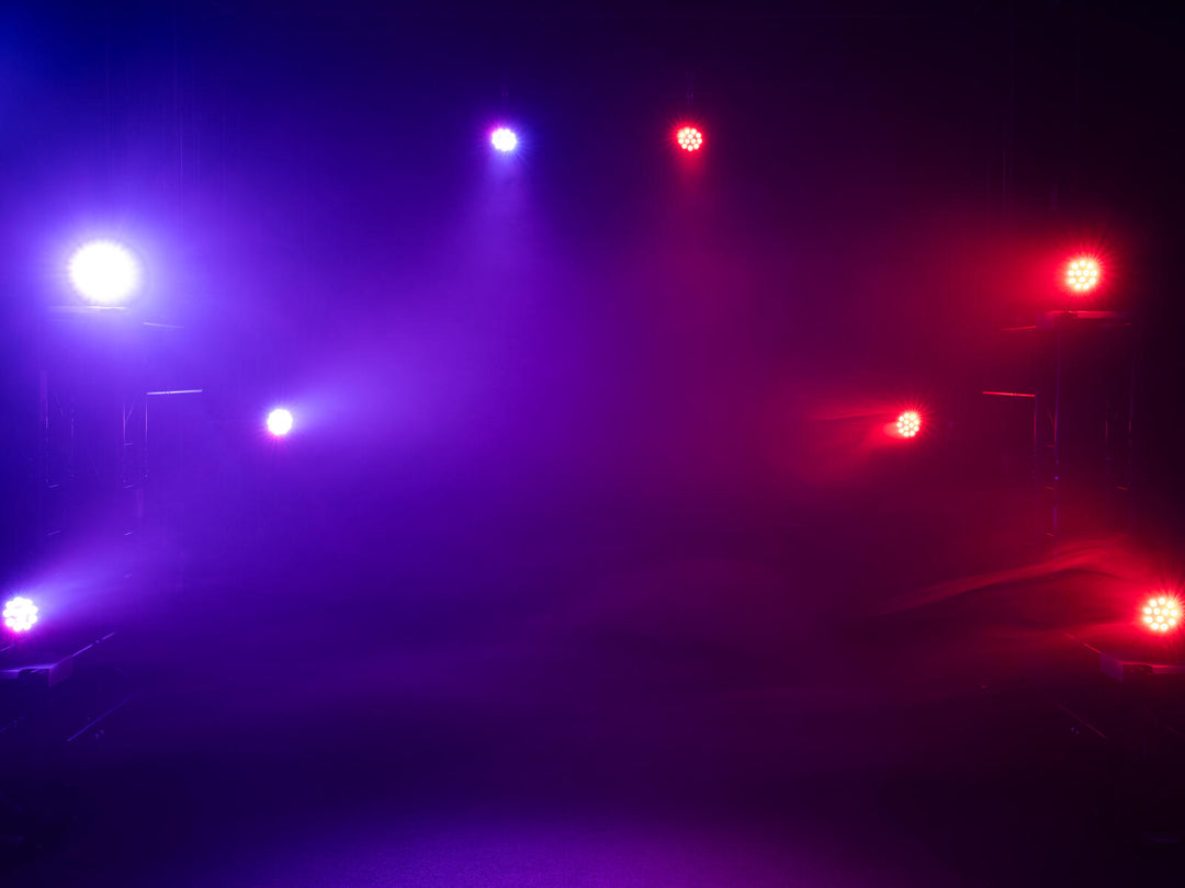 EUROLITE Set 4x LED PARty Spot Silent RGB/WW med Soft Bag