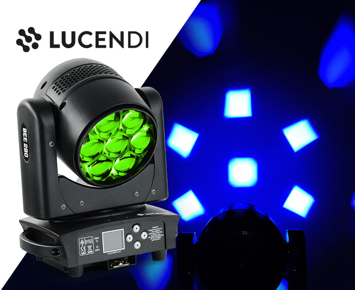 Lucendi BEE280 7 x 40 W LED Bee Eyes