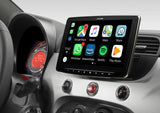 Apple Carplay , Android Auto i Fiat 500 Beige Interiör (2007-2015)