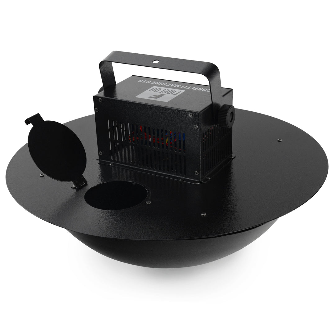Firefog elektrisk konfettikanon 200 W med DMX och fjärrkontroll