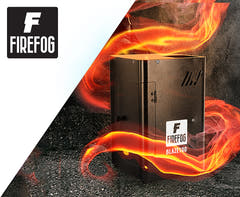 Firefog BLAZE100 flammaskin 200 W med DMX