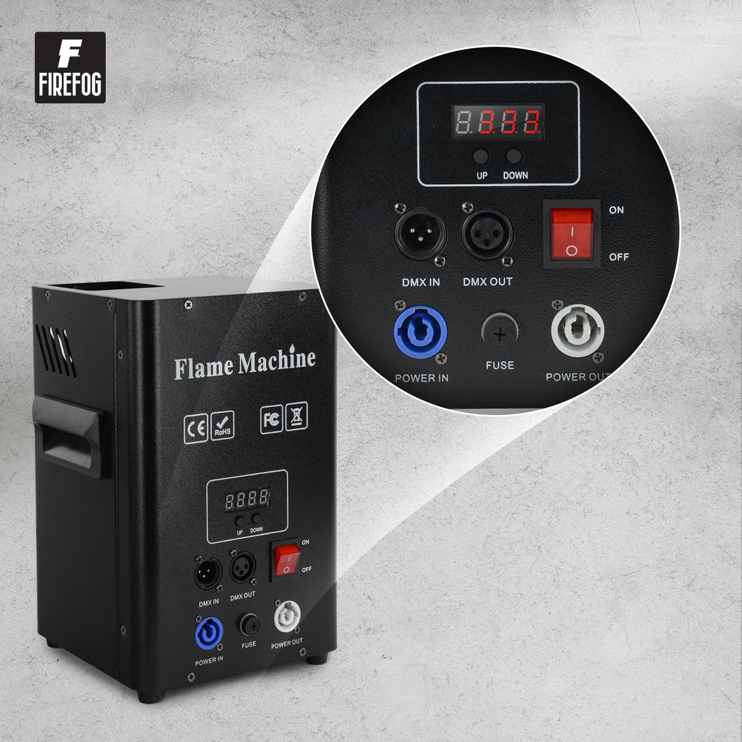 Firefog BLAZE100 flammaskin 200 W med DMX