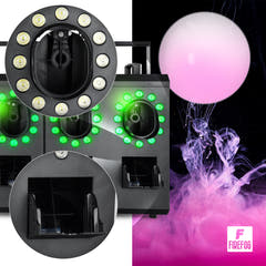 Firefog BUBBLE FOGGER 2000 rök- och bubbelmaskin med LED och DMX