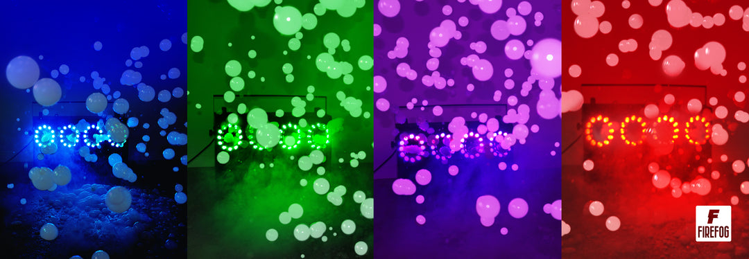 Firefog BUBBLE FOGGER 2000 rök- och bubbelmaskin med LED och DMX