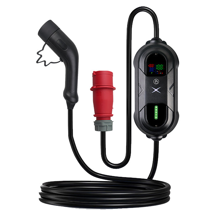 Avant portabel elbilsladdare 11 kW/16 A CEE-kontakt 7M