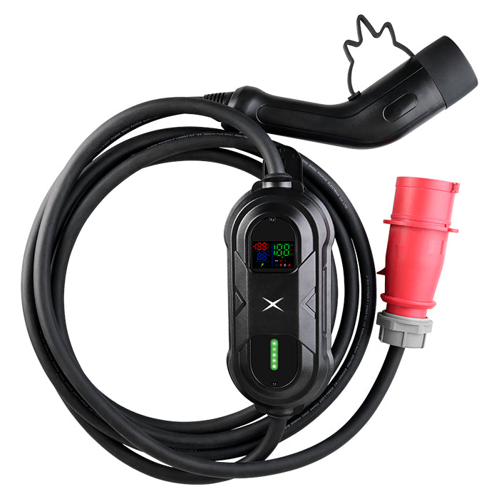 Avant portabel elbilsladdare 11 kW/16 A CEE-kontakt 7M