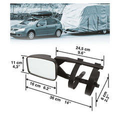 Camping-/husbilsspegel, 1 st. universal