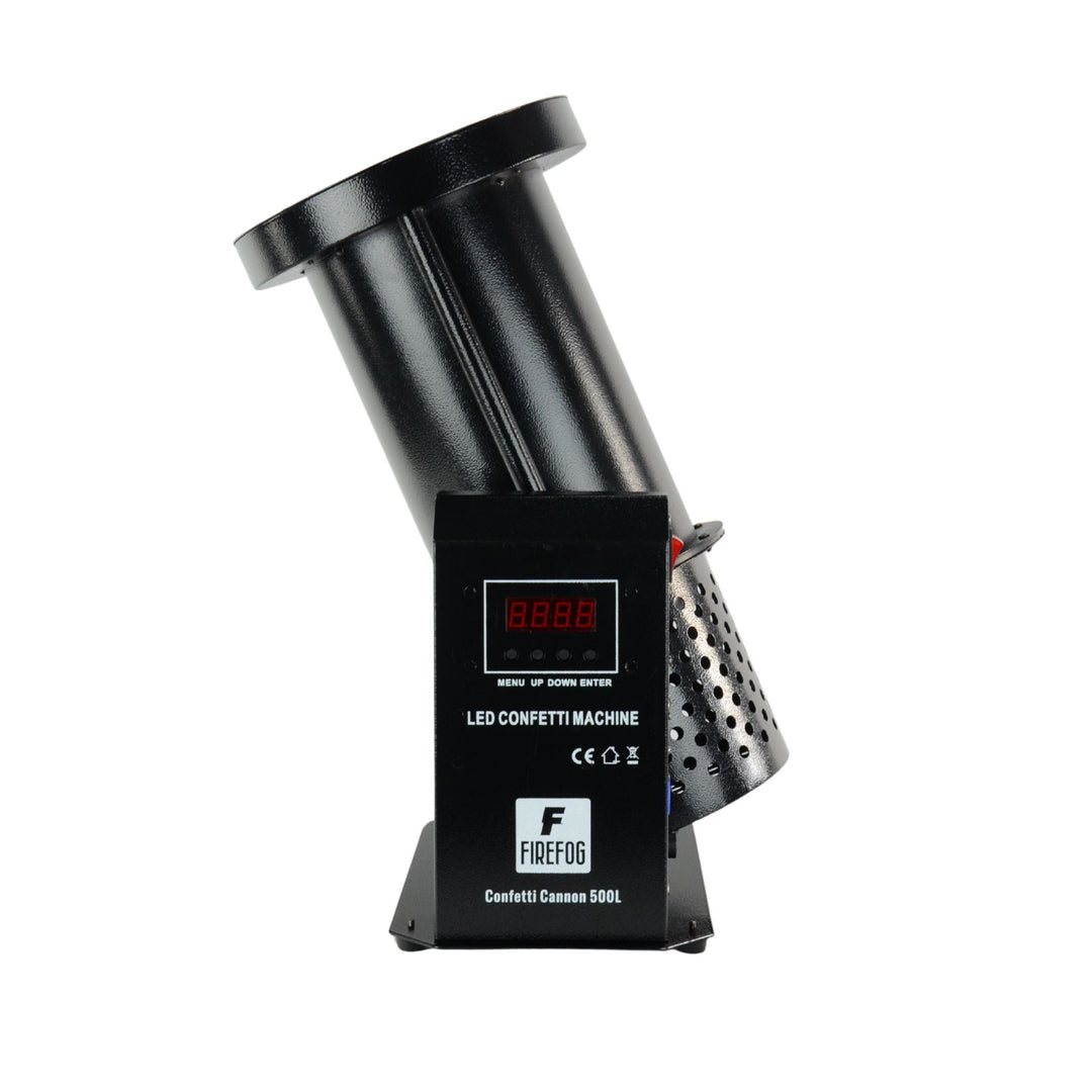 Firefog Confetti Cannon 500L konfettikanon med LED och DMX