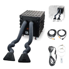 Firefog LF6000 PRO heavy smoke-maskin för torris, 6000 W