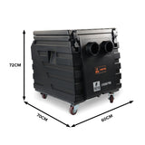 Firefog LF6000 PRO heavy smoke-maskin för torris, 6000 W