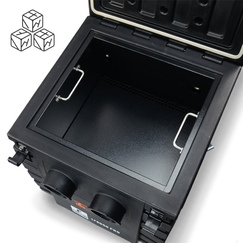 Firefog LF6000 PRO heavy smoke-maskin för torris, 6000 W