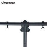 Hardman HLS2 ljusstativ med T-bar, 2,5 m, 70 kg, svart