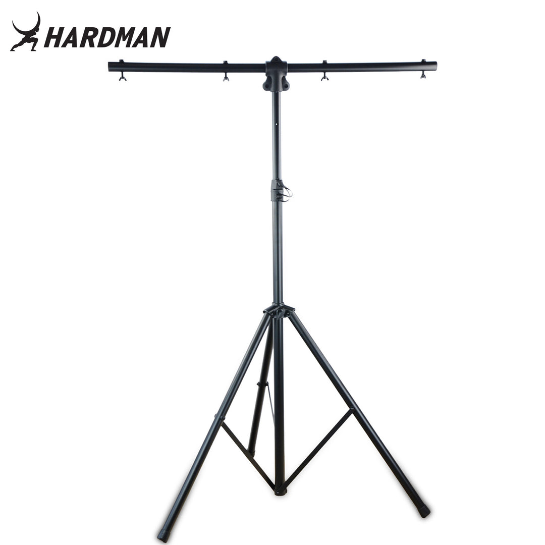 Hardman HLS2 ljusstativ med T-bar, 2,5 m, 70 kg, svart