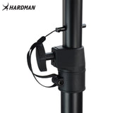 Hardman HLS2 ljusstativ med T-bar, 2,5 m, 70 kg, svart