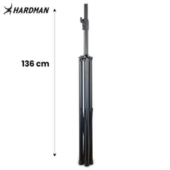 Hardman HLS3 ljusstativ med T-bar och automatisk låspinne, 2,5 m