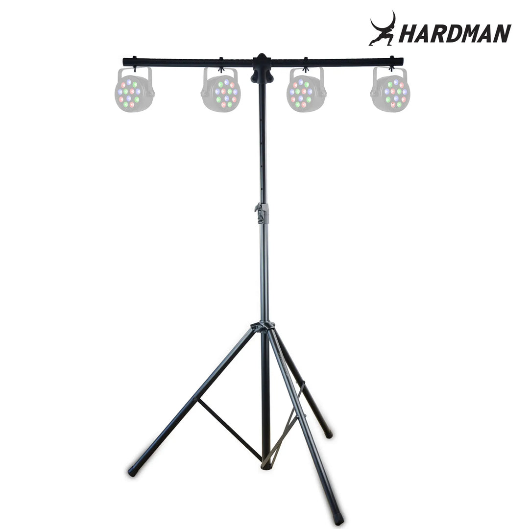 Hardman HLS3 ljusstativ med T-bar och automatisk låspinne, 2,5 m
