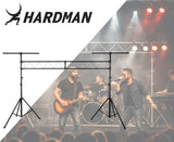 Hardman SDLS1 ljusbro på stativ, 3,5 m hög och 3 m bred