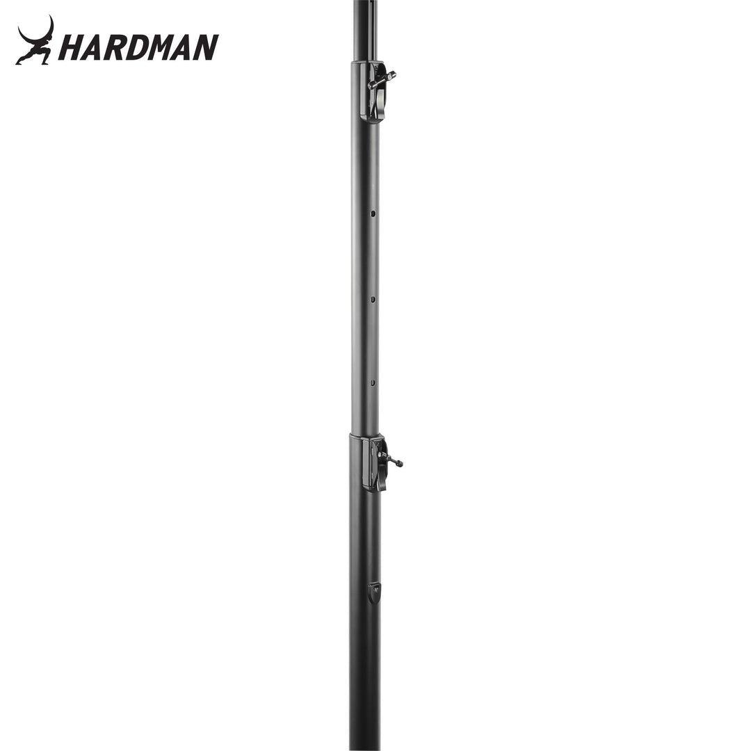 Hardman HLS13 ljusstativ med T-bar och väska, 3 m, 70 kg