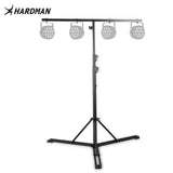 Hardman HLS13 ljusstativ med T-bar och väska, 3 m, 70 kg