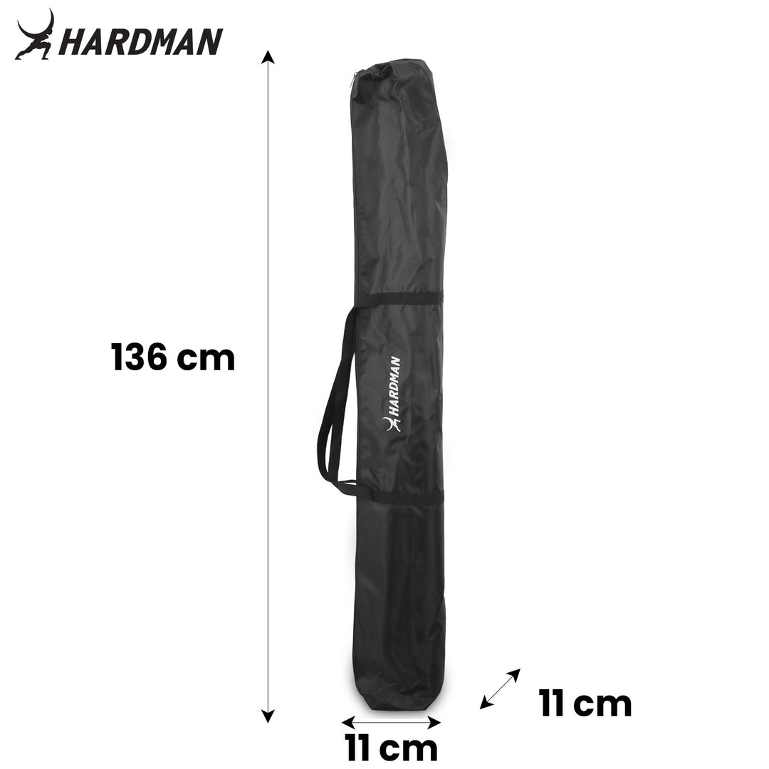 Hardman HLS13 ljusstativ med T-bar och väska, 3 m, 70 kg