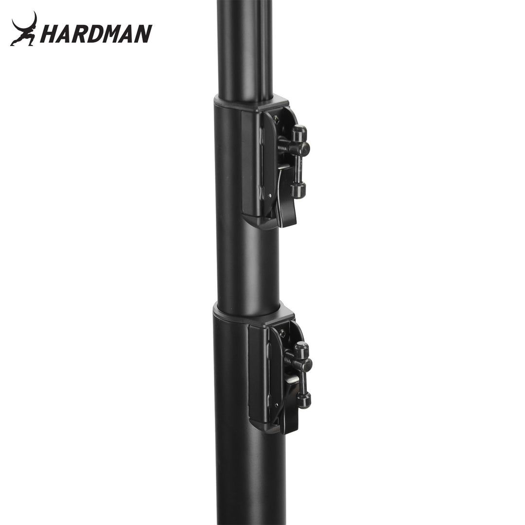 Hardman HLS13 ljusstativ med T-bar och väska, 3 m, 70 kg