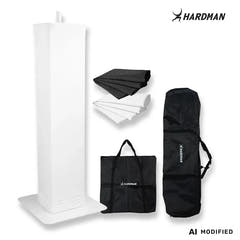 Hardman PTS23W totem, vit, 100 till 175 cm