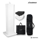 Hardman PTS23W totem, vit, 100 till 175 cm