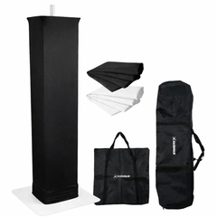 Hardman PTS23W totem, vit, 100 till 175 cm