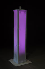 Hardman PTS23W totem, vit, 100 till 175 cm