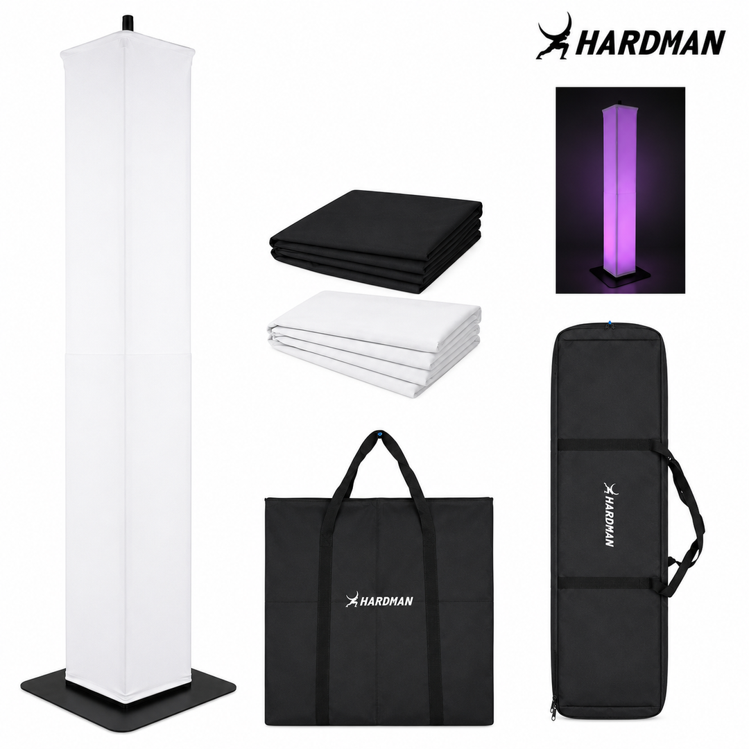 Hardman PTS23B totem, svart, 100 till 175 cm
