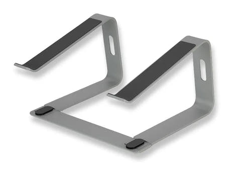 Hardman LSR2 – Hopfällbart laptopstativ i aluminium, silver