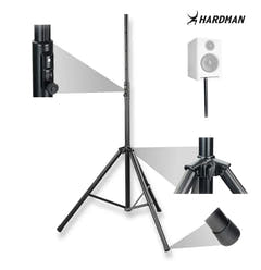 Hardman HLK58 högtalarstativ, 1,2 till 2,1 m, 70 kg