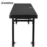 Hardman DTS1 hopfällbart DJ-bord, 154 x 52 cm, med väska
