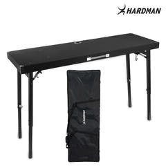 Hardman DTS1 hopfällbart DJ-bord, 154 x 52 cm, med väska